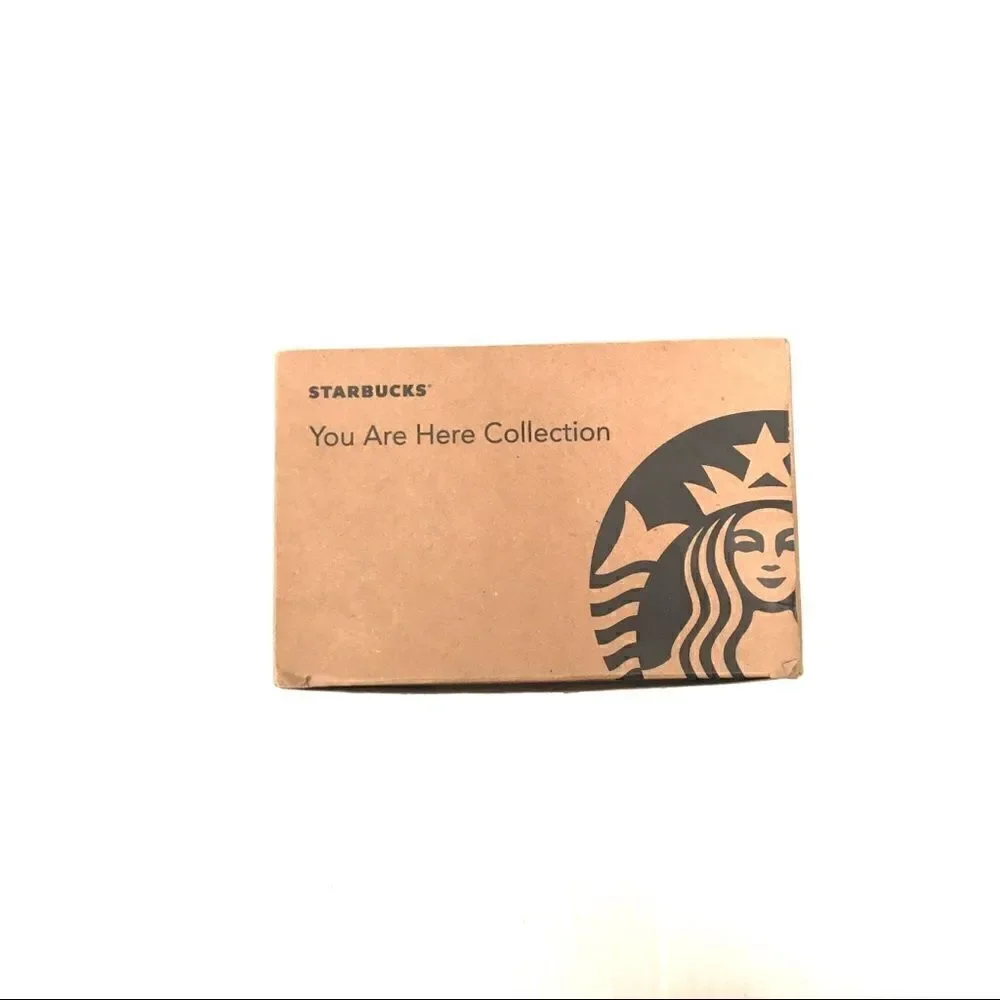 NIB Starbucks mug “you are here” California 14oz‎